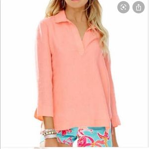 NWT Lilly Pulitzer linen top